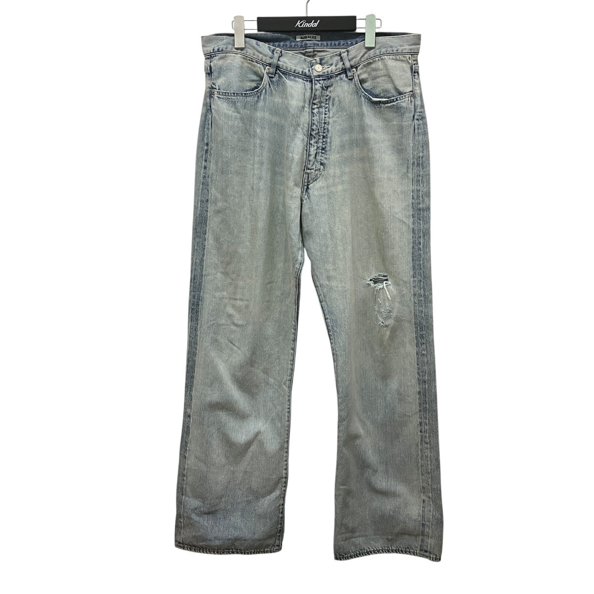 AURALEE 26SSFADED SELVEDGE LIGHT DENIM PANTSデニムパンツA26SP02DE 古着・中古-1枚目のアイテム画像