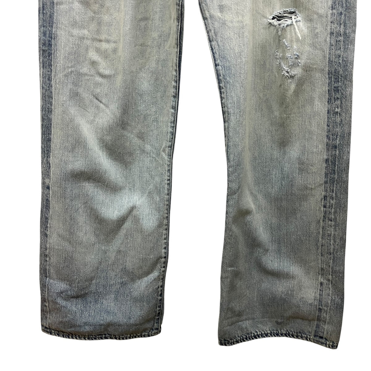 AURALEE 26SSFADED SELVEDGE LIGHT DENIM PANTSデニムパンツA26SP02DE 古着・中古-4枚目のアイテム画像