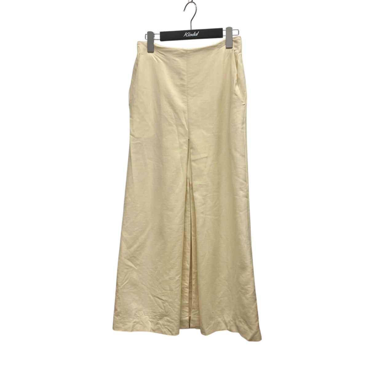 AURALEE 24AWTENSE WOOL DOUBLE CLOTH SKIRTボックスプリーツロングスカートA24AS03WP 古着・中古-1枚目のアイテム画像