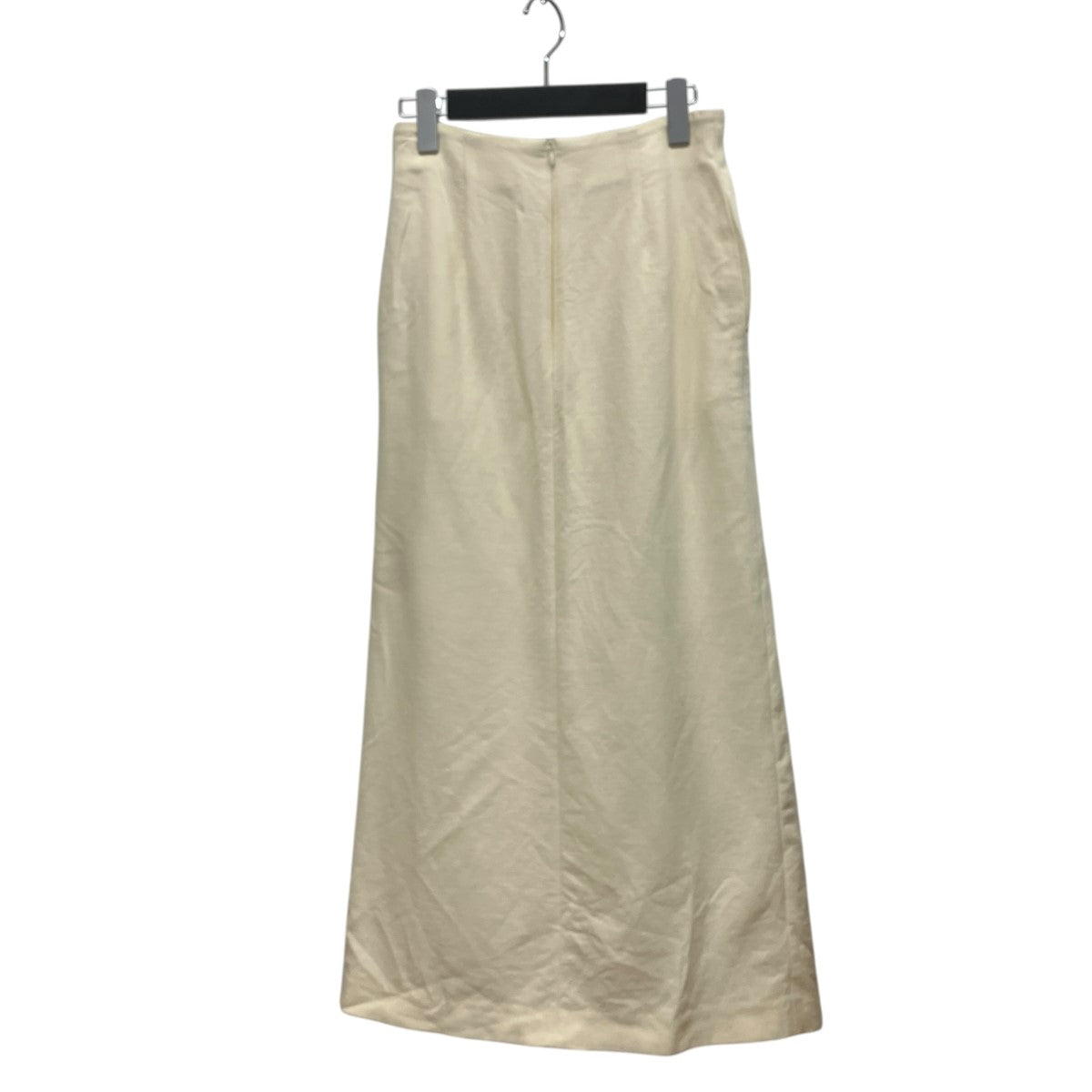 AURALEE 24AWTENSE WOOL DOUBLE CLOTH SKIRTボックスプリーツロングスカートA24AS03WP 古着・中古-2枚目のアイテム画像