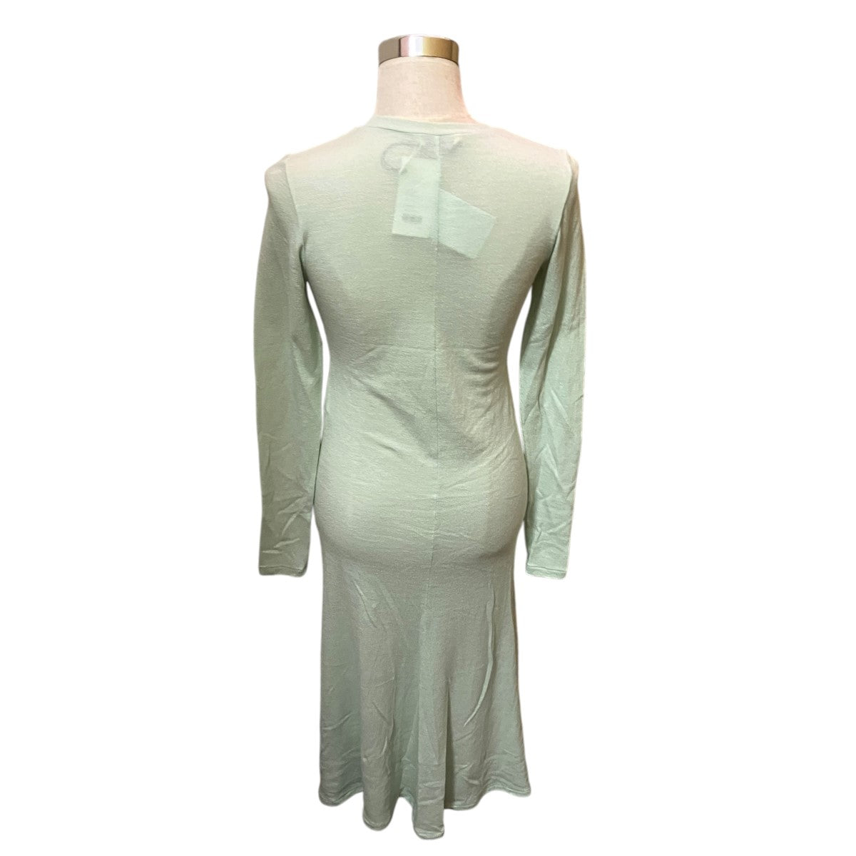 AURALEE WOOL AMUNZEN DRESSウールクルーネックワンピースA24AD04NJ 古着・中古-2枚目のアイテム画像