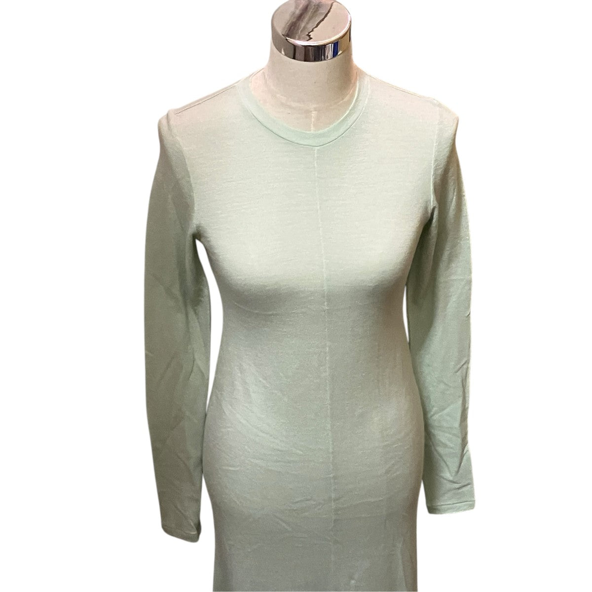 AURALEE WOOL AMUNZEN DRESSウールクルーネックワンピースA24AD04NJ 古着・中古-4枚目のアイテム画像