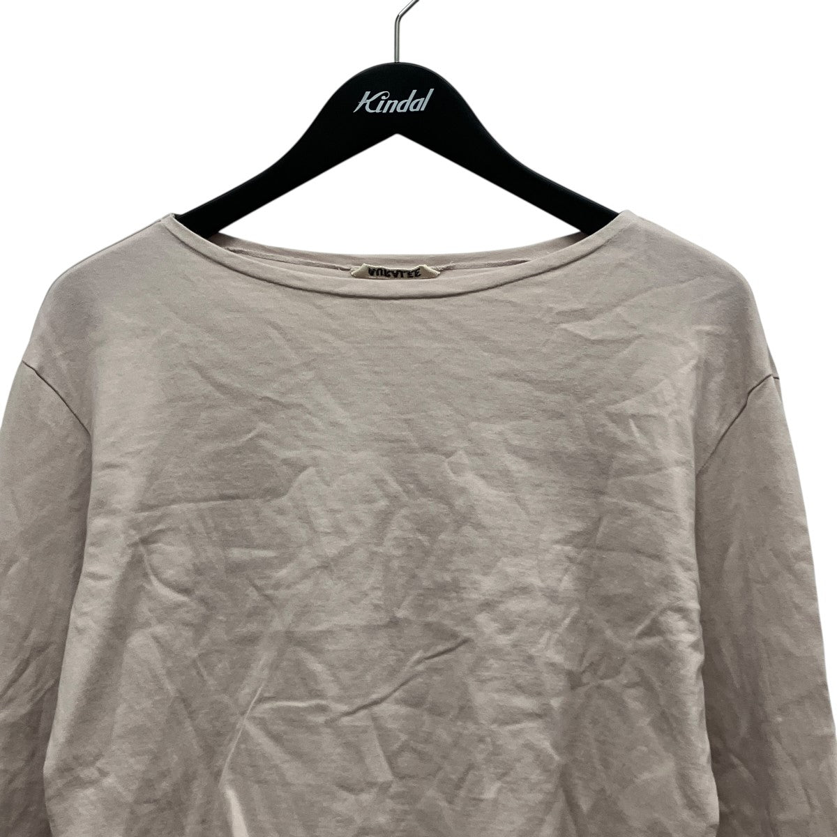 AURALEE PIMA COTTON JERSEY BOAT NECK P O長袖カットソーA25SP01PC 古着・中古-3枚目のアイテム画像