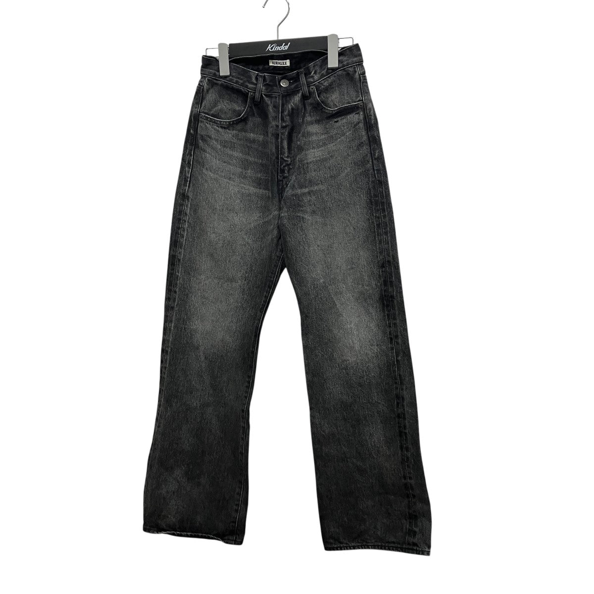 AURALEE SELVEDGE FADED HEAVY DENIM PANTSデニムパンツ 古着・中古-1枚目のアイテム画像