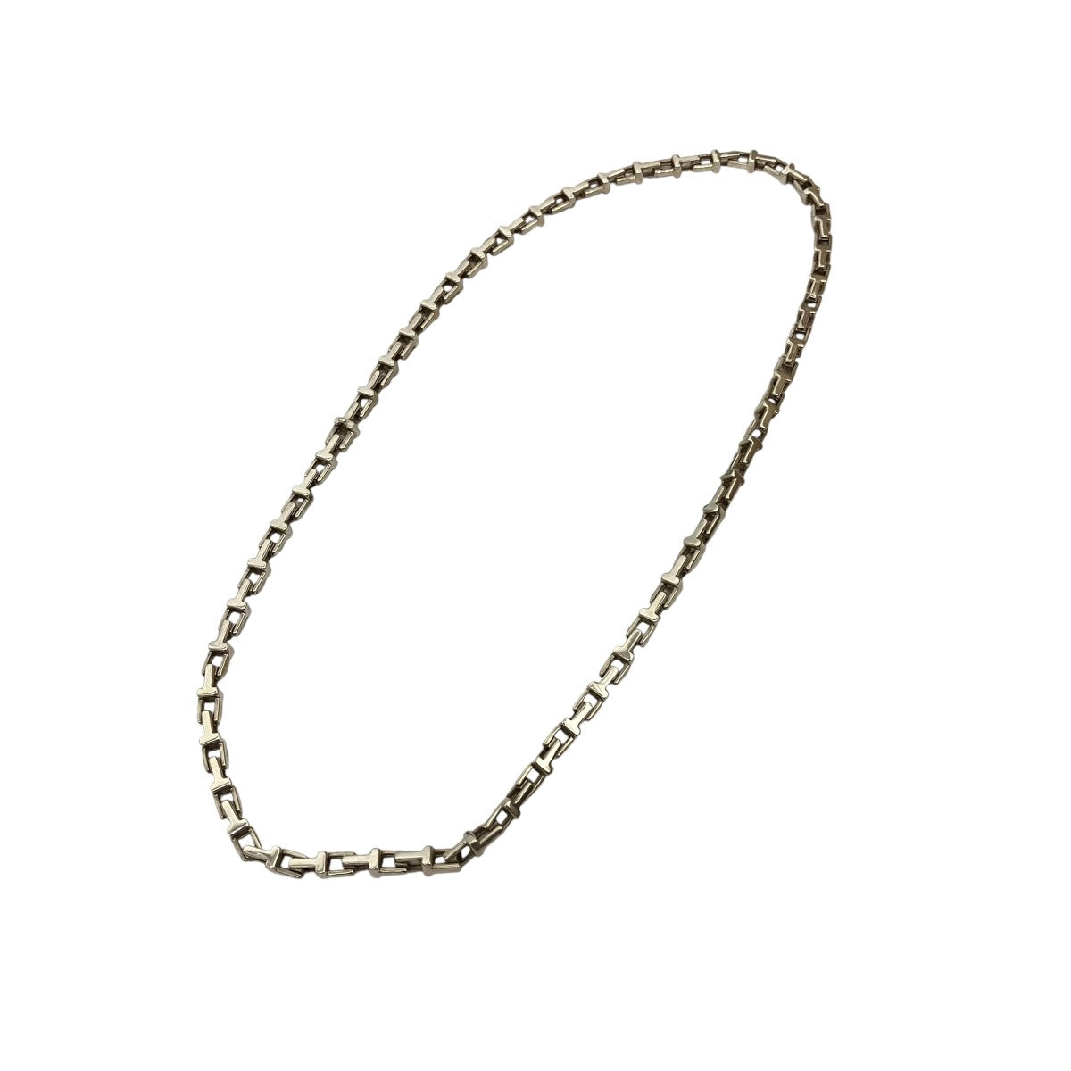 Tiffany ＆ Co． T Narrow Chain Necklace 51cm 38．1ｇTナローチェーンネックレス 古着・中古-1枚目のアイテム画像