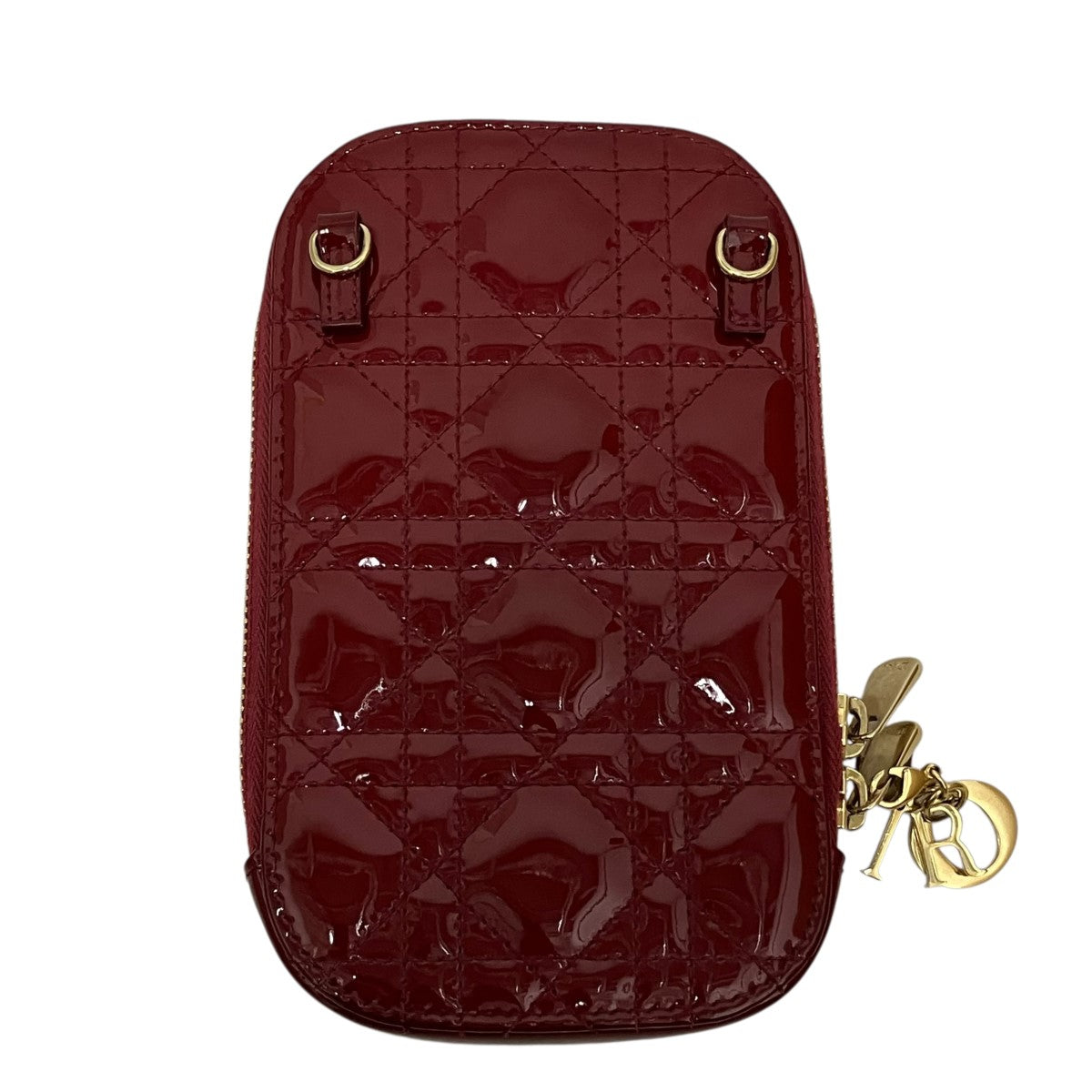 Christian Dior エナメルチェーンフォンショルダーバッグ 古着・中古-4枚目のアイテム画像
