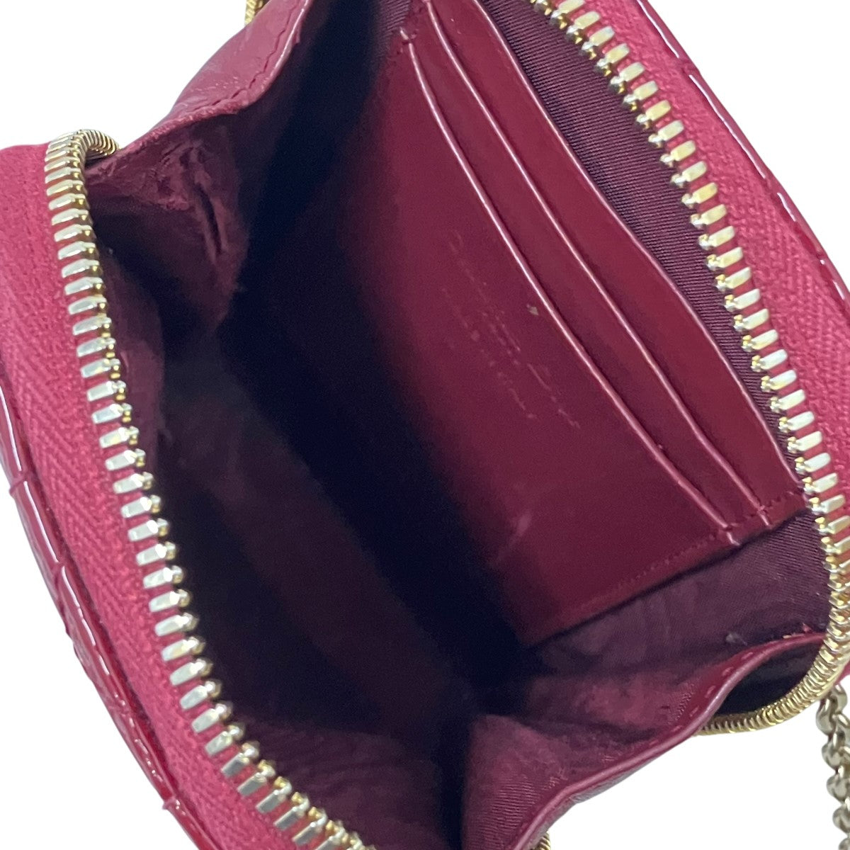 Christian Dior エナメルチェーンフォンショルダーバッグ 古着・中古-6枚目のアイテム画像