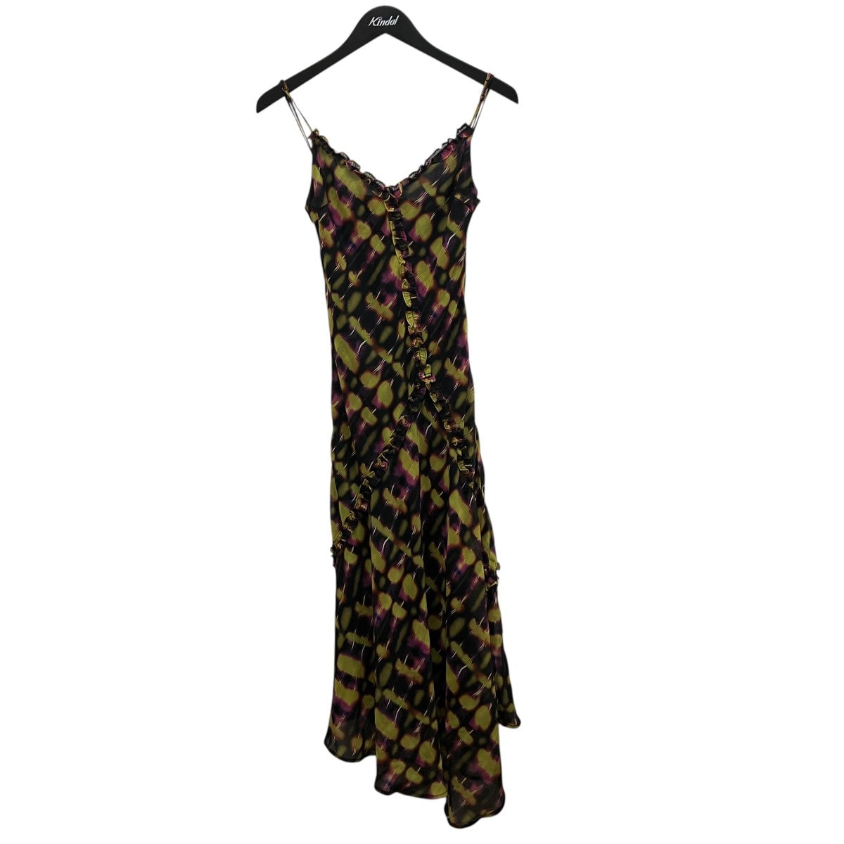 Desigual 総柄シフォンキャミワンピース26SWVWXB/4006 古着・中古-1枚目のアイテム画像