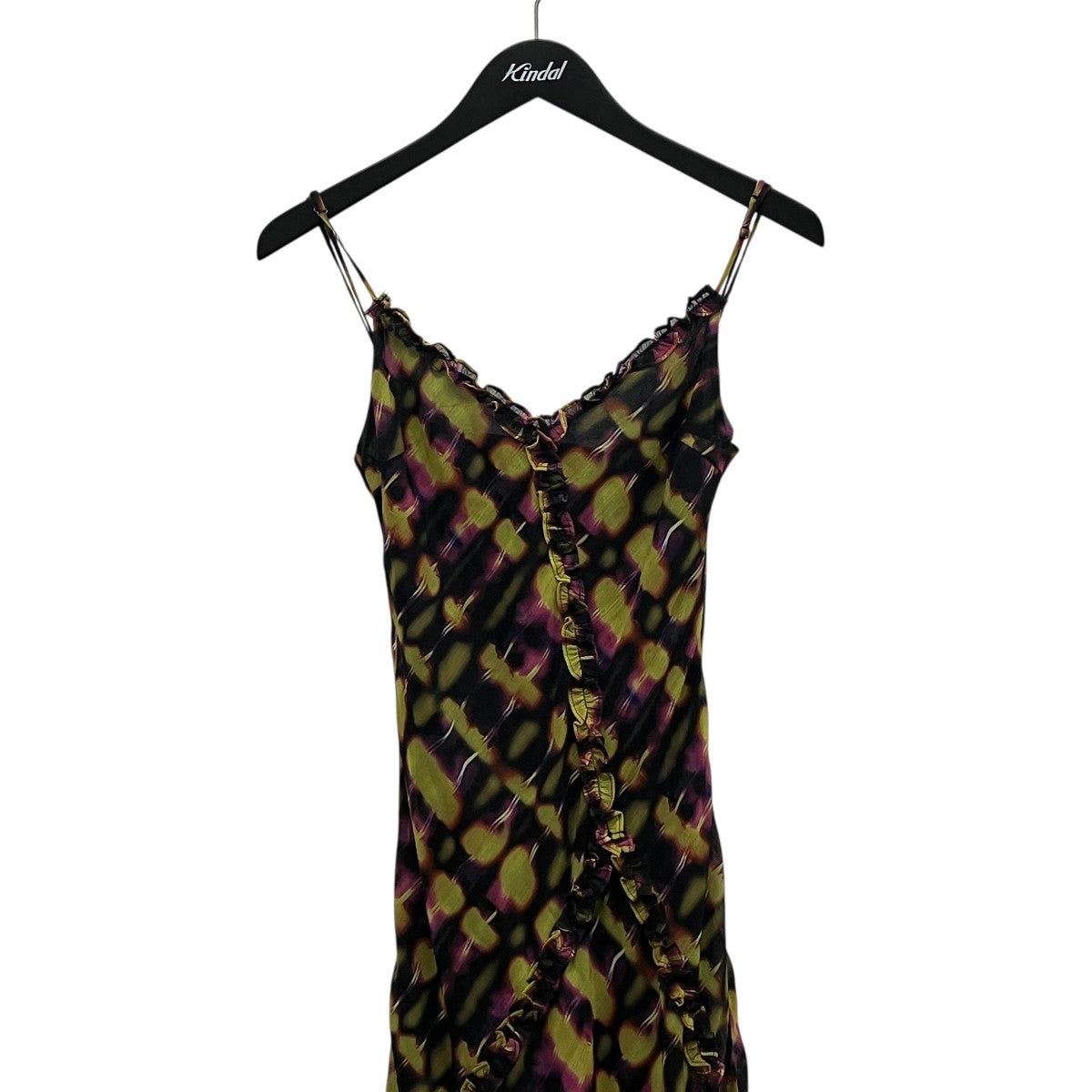 Desigual 総柄シフォンキャミワンピース26SWVWXB/4006 古着・中古-3枚目のアイテム画像