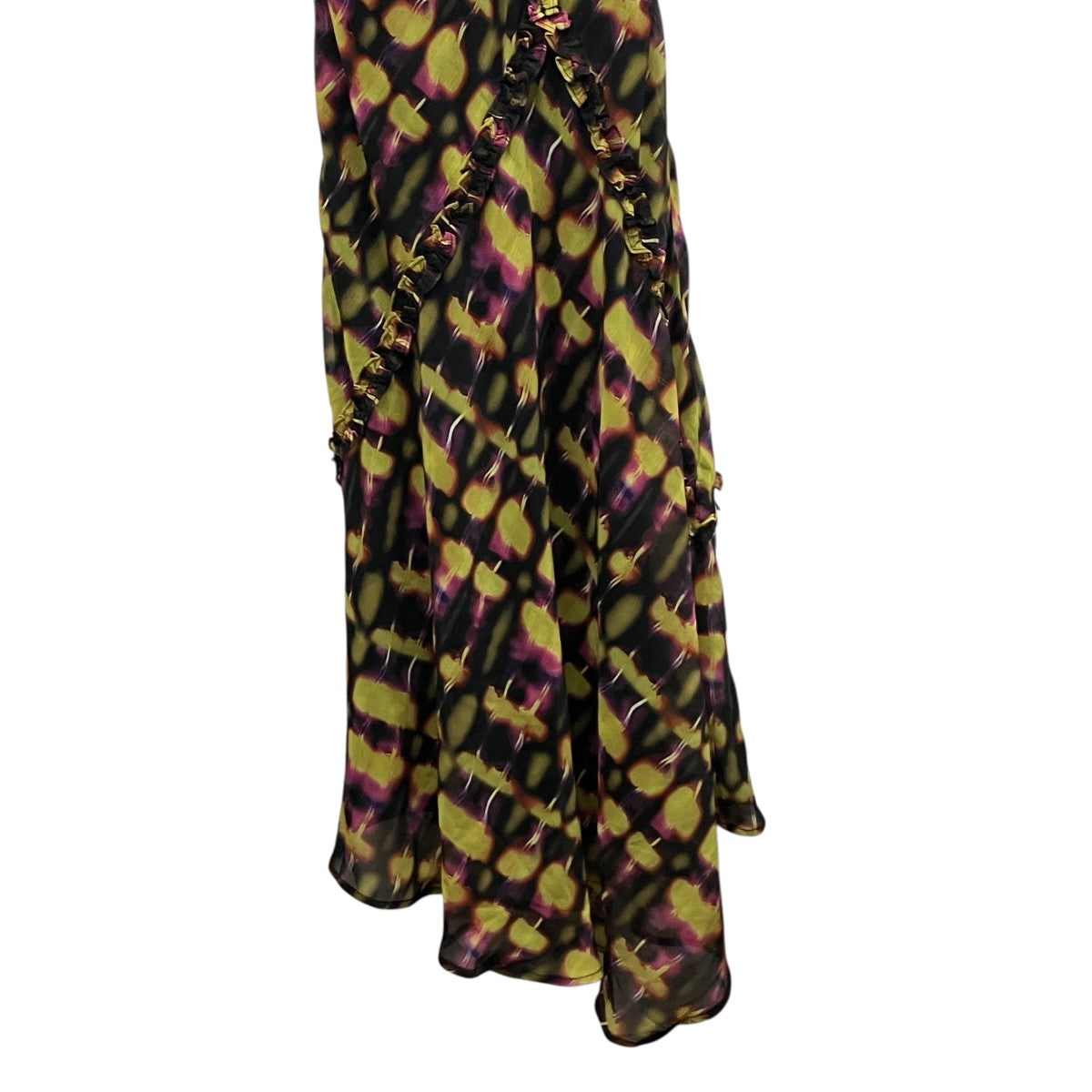 Desigual 総柄シフォンキャミワンピース26SWVWXB/4006 古着・中古-4枚目のアイテム画像