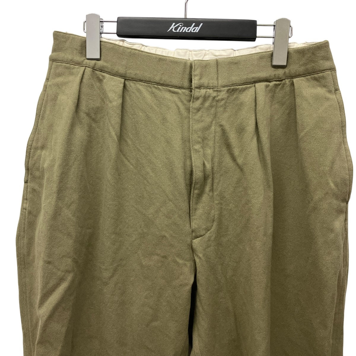Cotton Wool Twill Track PantsイージーパンツSUCF358