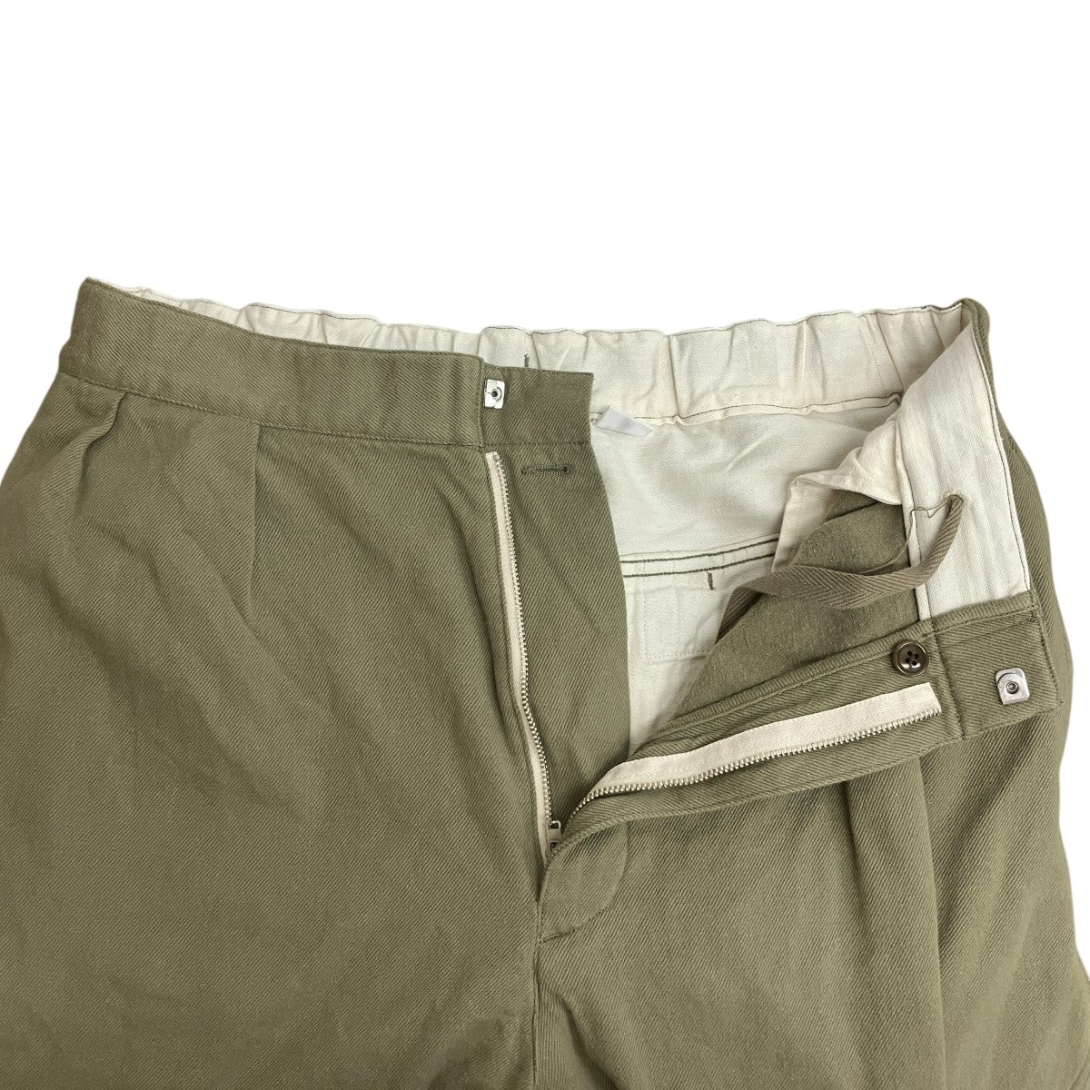 Cotton Wool Twill Track PantsイージーパンツSUCF358