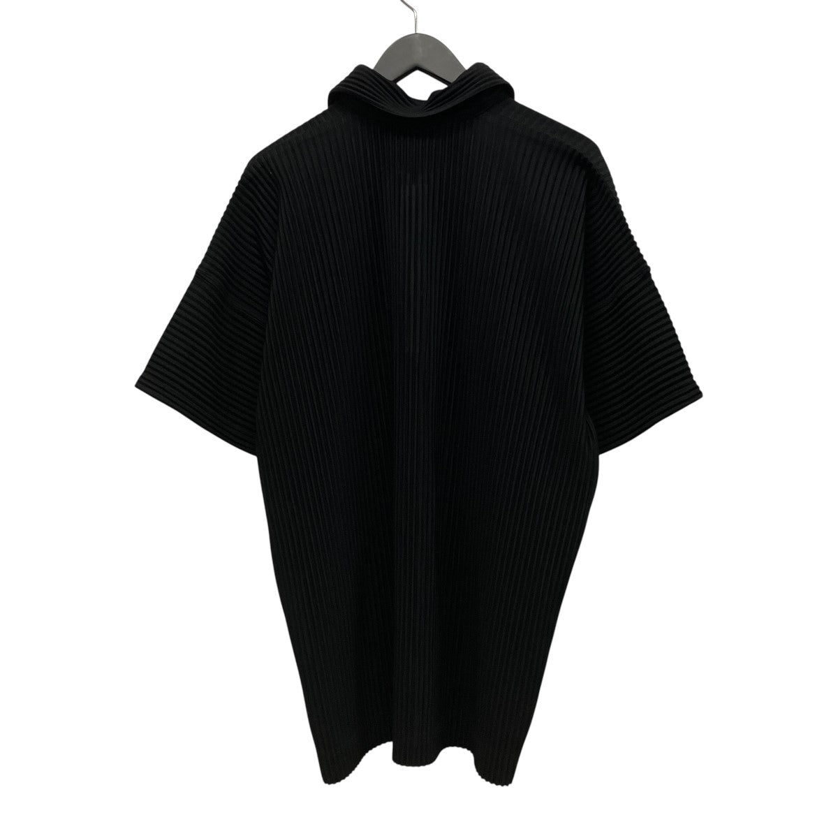HOMME PLISSE ISSEY MIYAKE プリーツ半袖ポロシャツHP11JM127 古着・中古-2枚目のアイテム画像