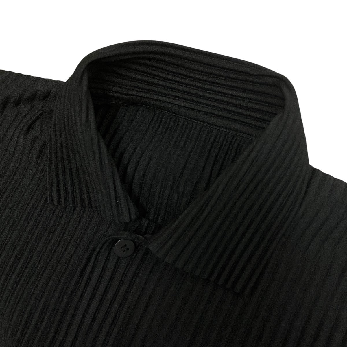 HOMME PLISSE ISSEY MIYAKE プリーツ半袖ポロシャツHP11JM127 古着・中古-5枚目のアイテム画像