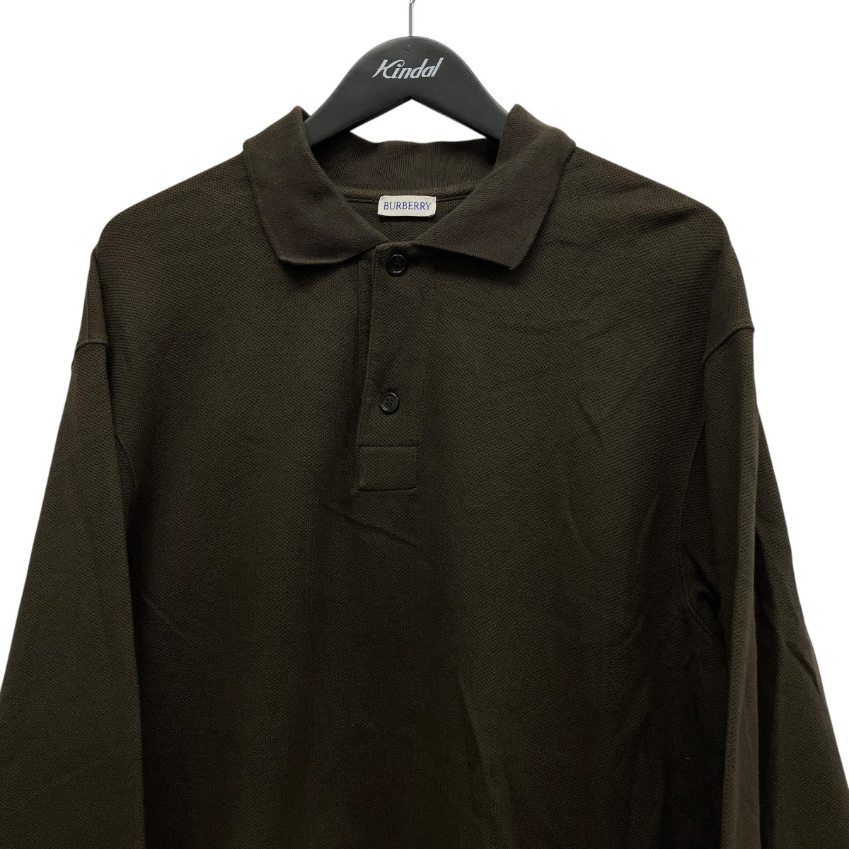 BURBERRY Long-sleeve Cotton Polo Shirtニット長袖ポロシャツ8077871 古着・中古-3枚目のアイテム画像