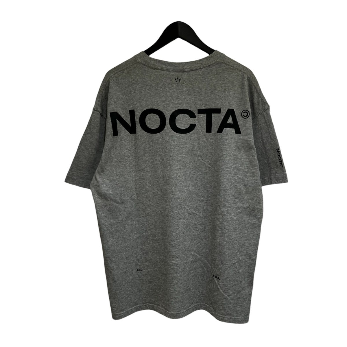 センタースウォッシュバックプリントTシャツFN7663-063