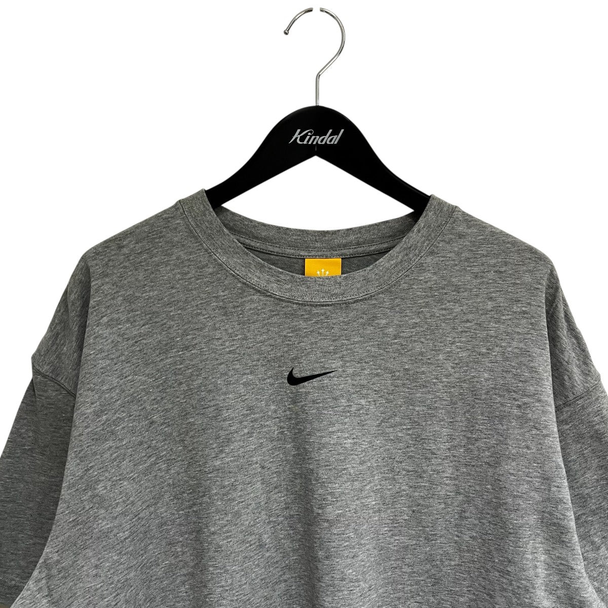センタースウォッシュバックプリントTシャツFN7663-063