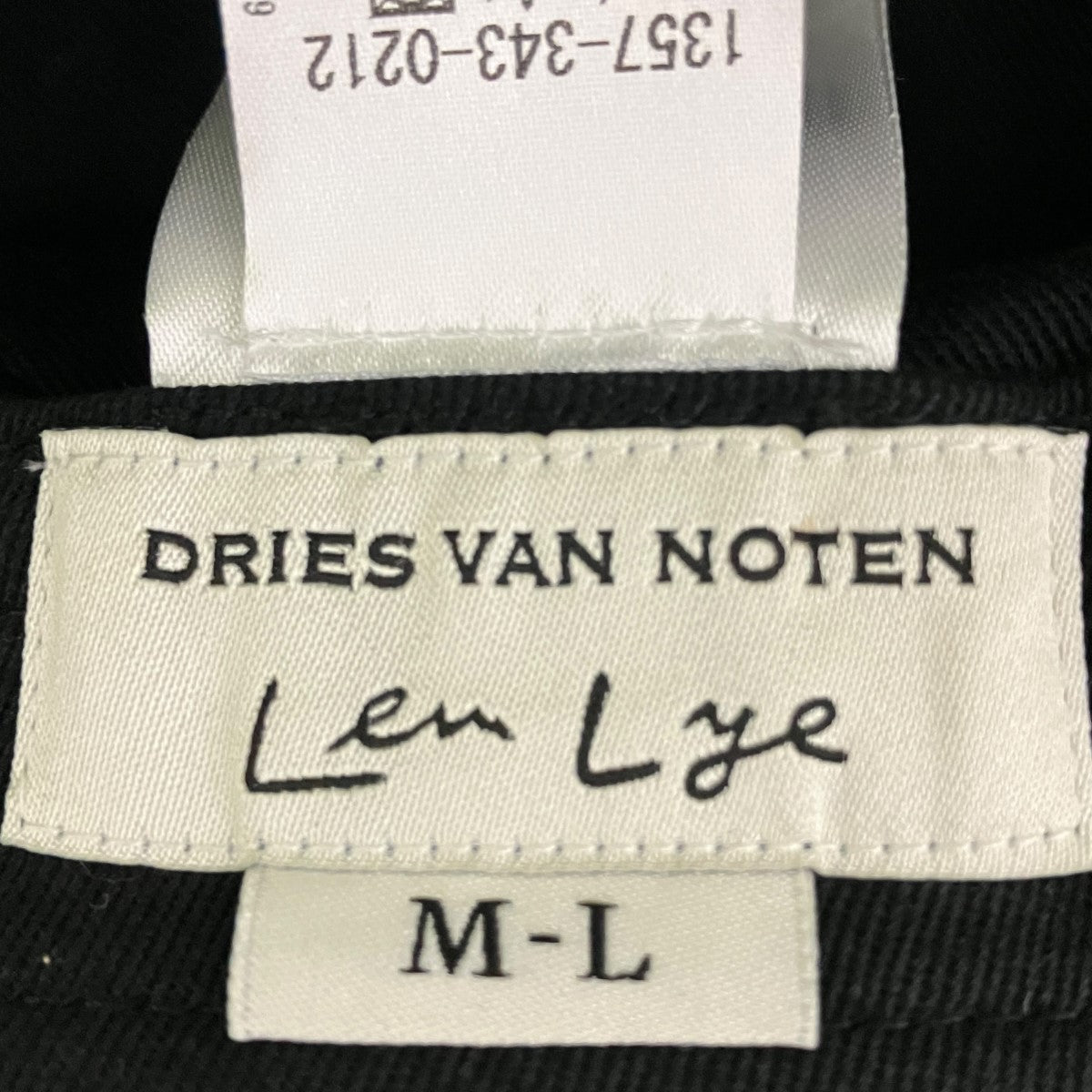 DRIES VAN NOTEN×Len Lye 総柄バケットハット 古着・中古-5枚目のアイテム画像