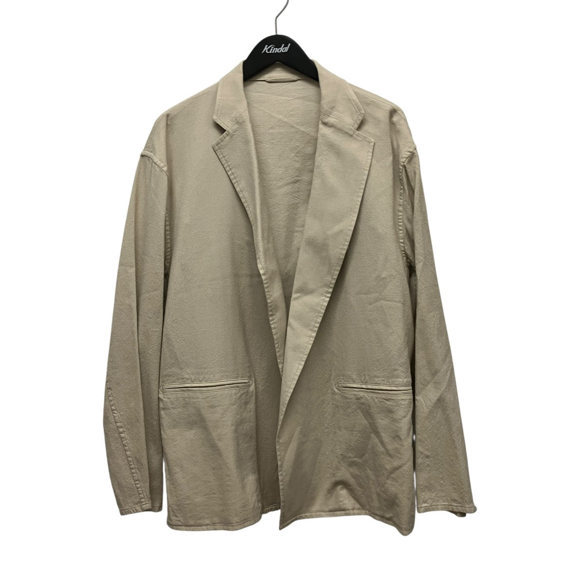 Silk Wool Tropical Cardigan Jacketシルク混テ-ラードボタンレスジャケットBHS22S003