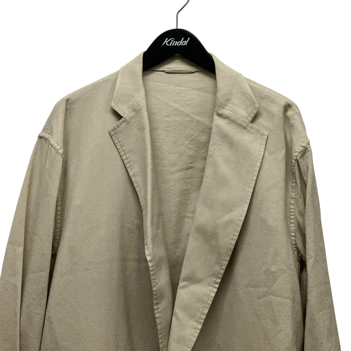 Silk Wool Tropical Cardigan Jacketシルク混テ-ラードボタンレスジャケットBHS22S003