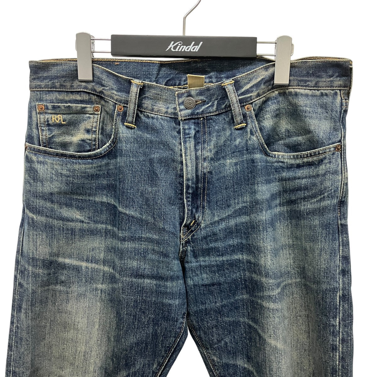 RRL ウォッシュド ストレートジーンズデニムパンツ782890012001 古着・中古-3枚目のアイテム画像