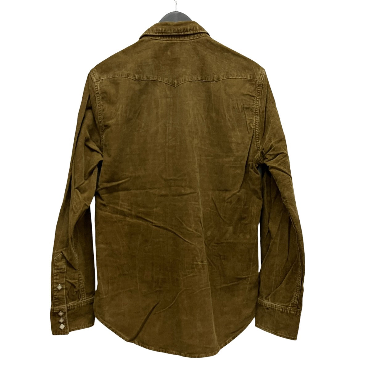 RRL ウエスタン長袖コーデュロイシャツ782911287001 古着・中古-2枚目のアイテム画像