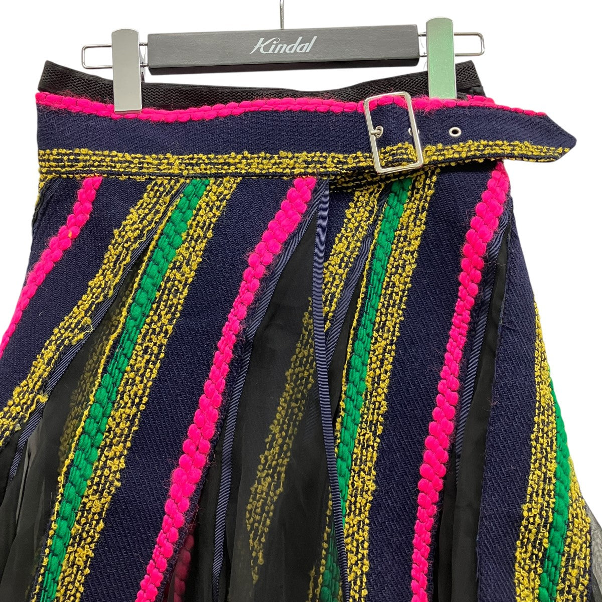 sacai ウールシアースカート15-02344 古着・中古-3枚目のアイテム画像