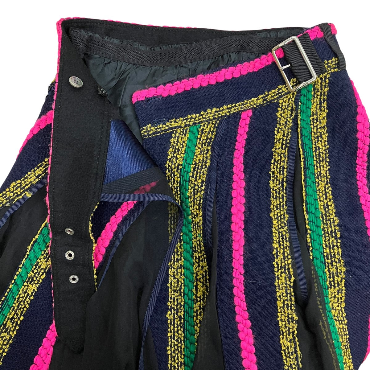 sacai ウールシアースカート15-02344 古着・中古-5枚目のアイテム画像