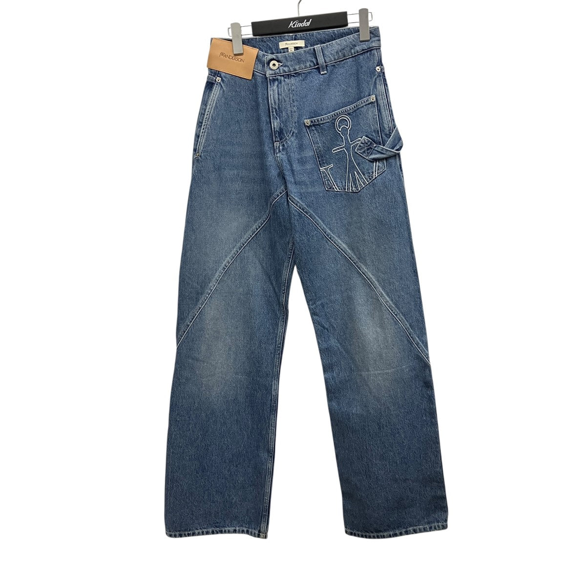 J．W．ANDERSON Twisted Workwear jeansデニムパンツDT0110PG1735804 古着・中古-1枚目のアイテム画像