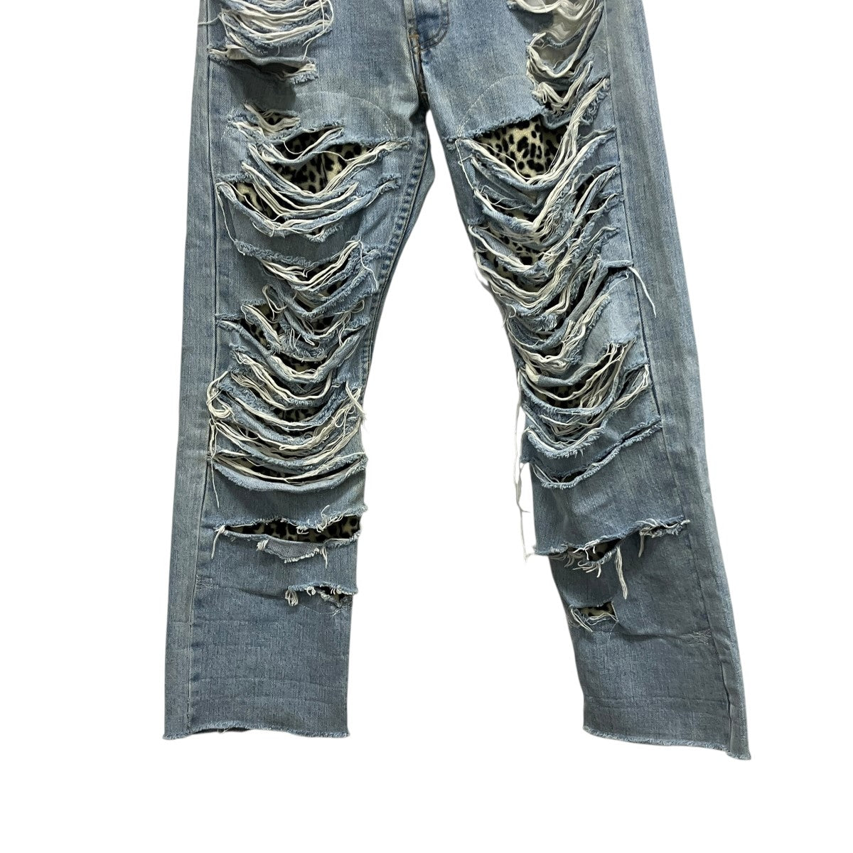 VINTI ANDREWS 再構築ダメージ汚れ加工デニムパンツ 古着・中古-5枚目のアイテム画像