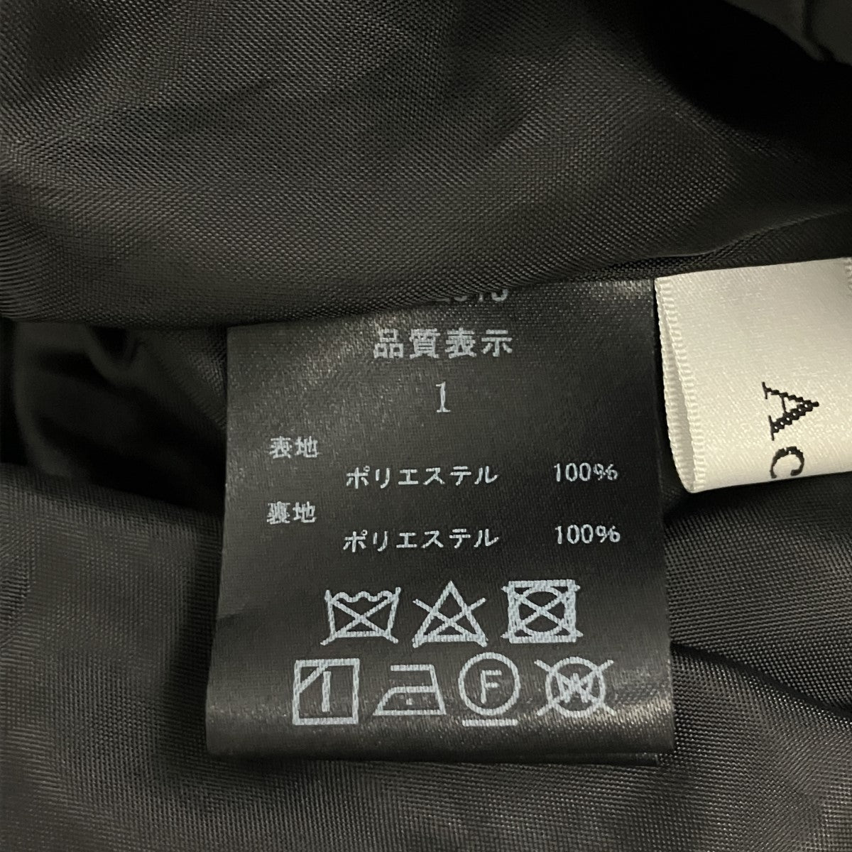 Acka バックスリット総柄ワンピースAcka315 古着・中古-6枚目のアイテム画像