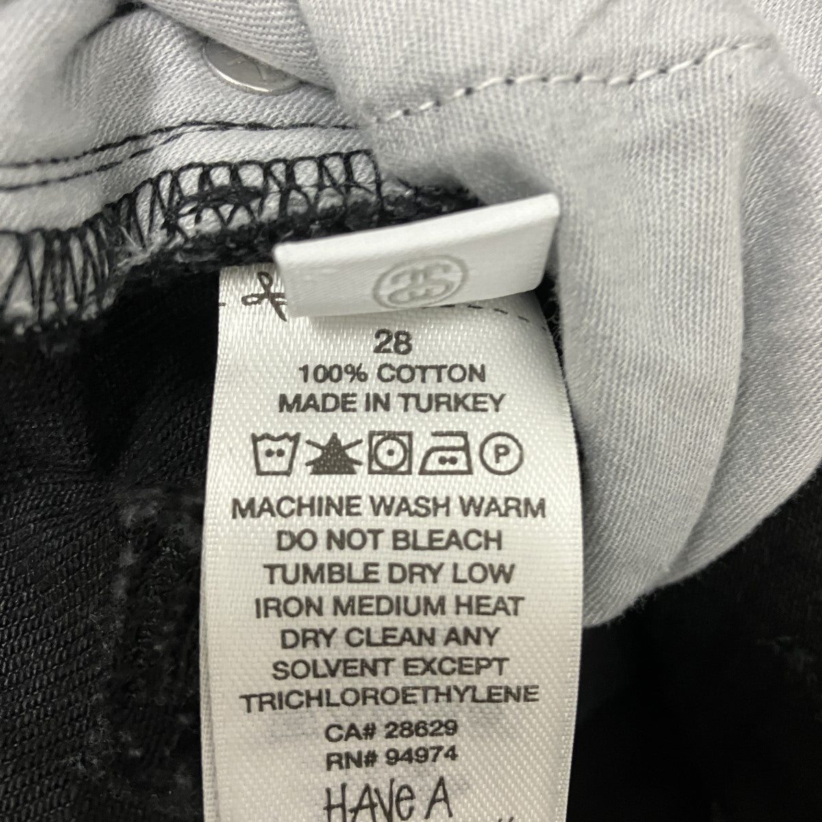 stussy BIG OL’ SHORT DENIMビッグオルデニムショーツ 古着・中古-6枚目のアイテム画像