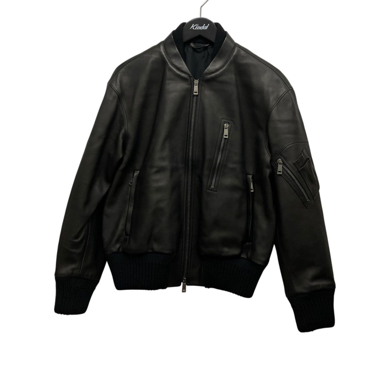 JIL SANDER オールレザーボンバージャケットJSMI654270 古着・中古-1枚目のアイテム画像