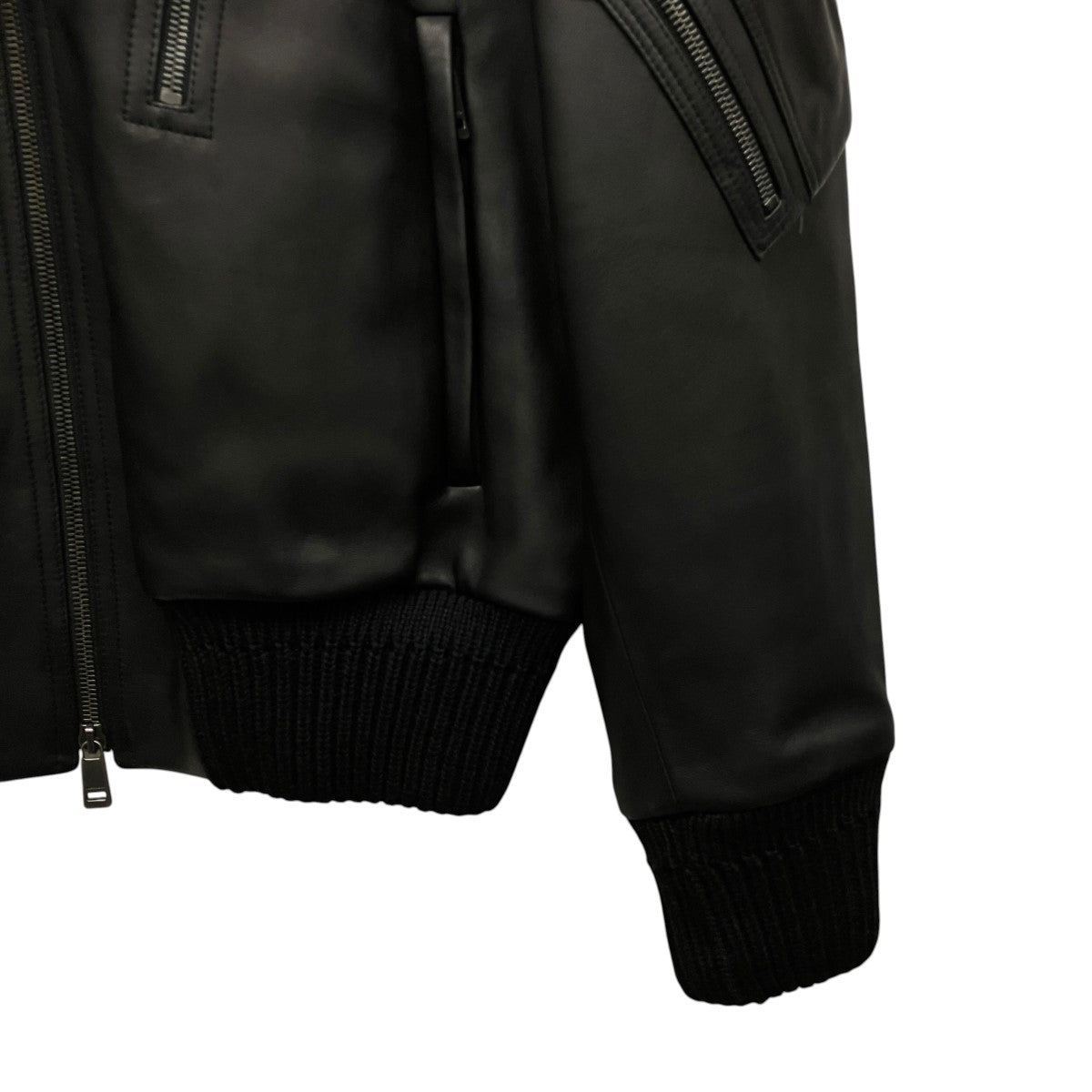 JIL SANDER オールレザーボンバージャケットJSMI654270 古着・中古-6枚目のアイテム画像