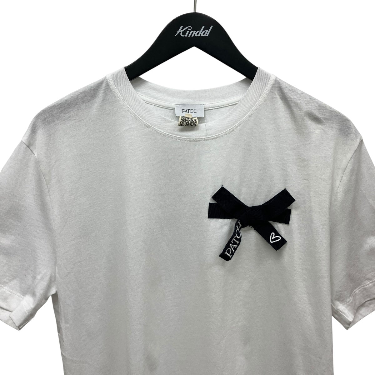 Patou 26SSオーガニックコットン ボウTシャツ26S-JE185-9999 古着・中古-3枚目のアイテム画像
