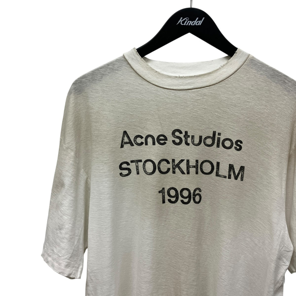 ACNE STUDIOS スプレー加工ロゴTシャツFN-UX-TSHI000013 古着・中古-5枚目のアイテム画像