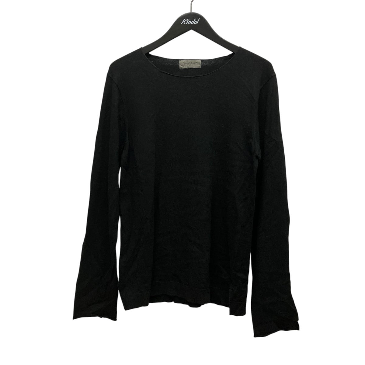 Yohji Yamamoto pour homme 刺繍ロングTシャツHO-K92-099 古着・中古-1枚目のアイテム画像