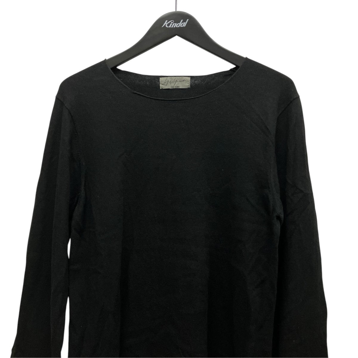 Yohji Yamamoto pour homme 刺繍ロングTシャツHO-K92-099 古着・中古-3枚目のアイテム画像
