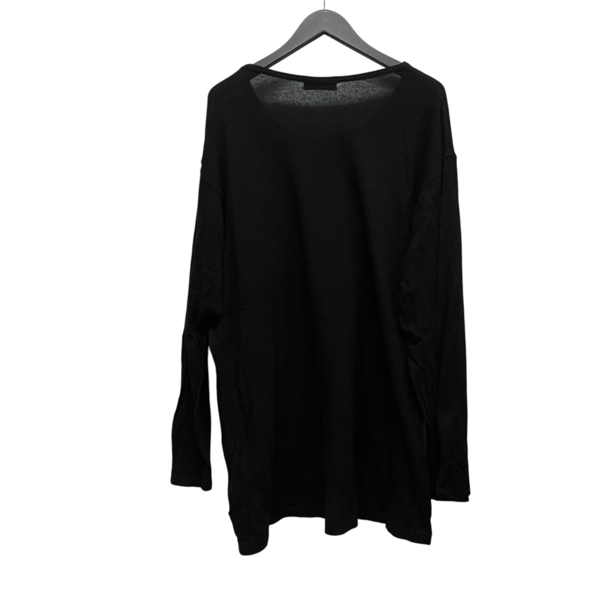 Yohji Yamamoto pour homme COTTON ANGORA PLATING JERSEY CHEST PKT LONG SLV TコットンアンゴラポケットロングTシャツHL-T21-083 古着・中古-2枚目のアイテム画像