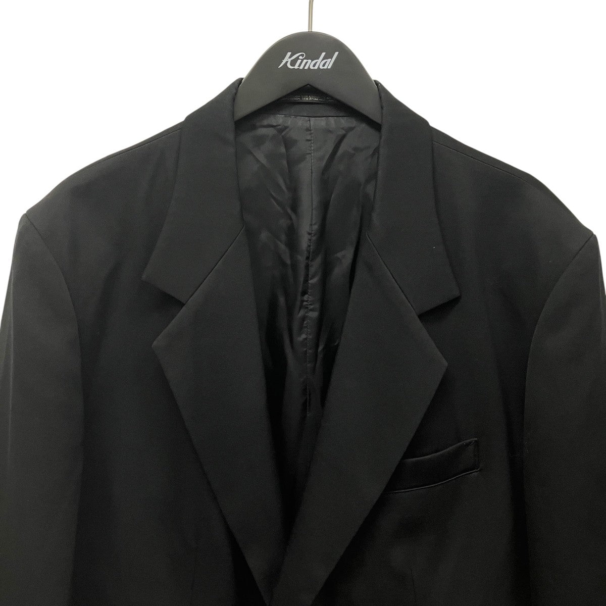 23AWFASTENER JACKETノッチドラペル2Bジャケット