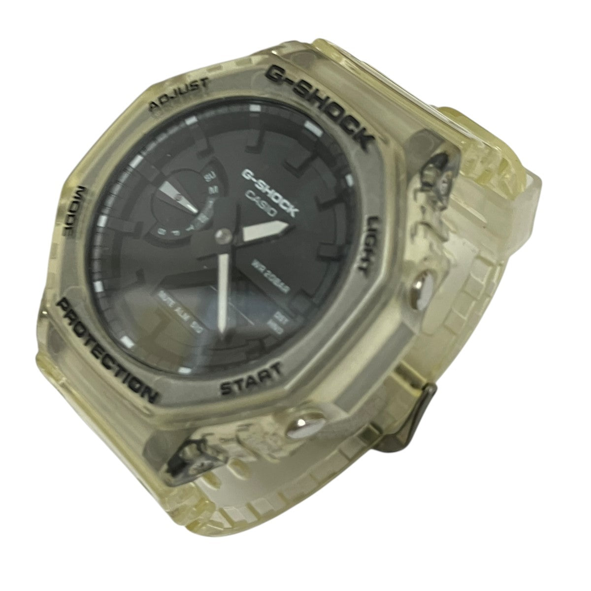 CASIO WATER RESIST BAR20デジアナウォッチGA-2100SKE 古着・中古-1枚目のアイテム画像