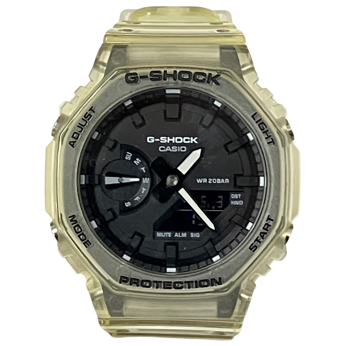 CASIO WATER RESIST BAR20デジアナウォッチGA-2100SKE 古着・中古-2枚目のアイテム画像