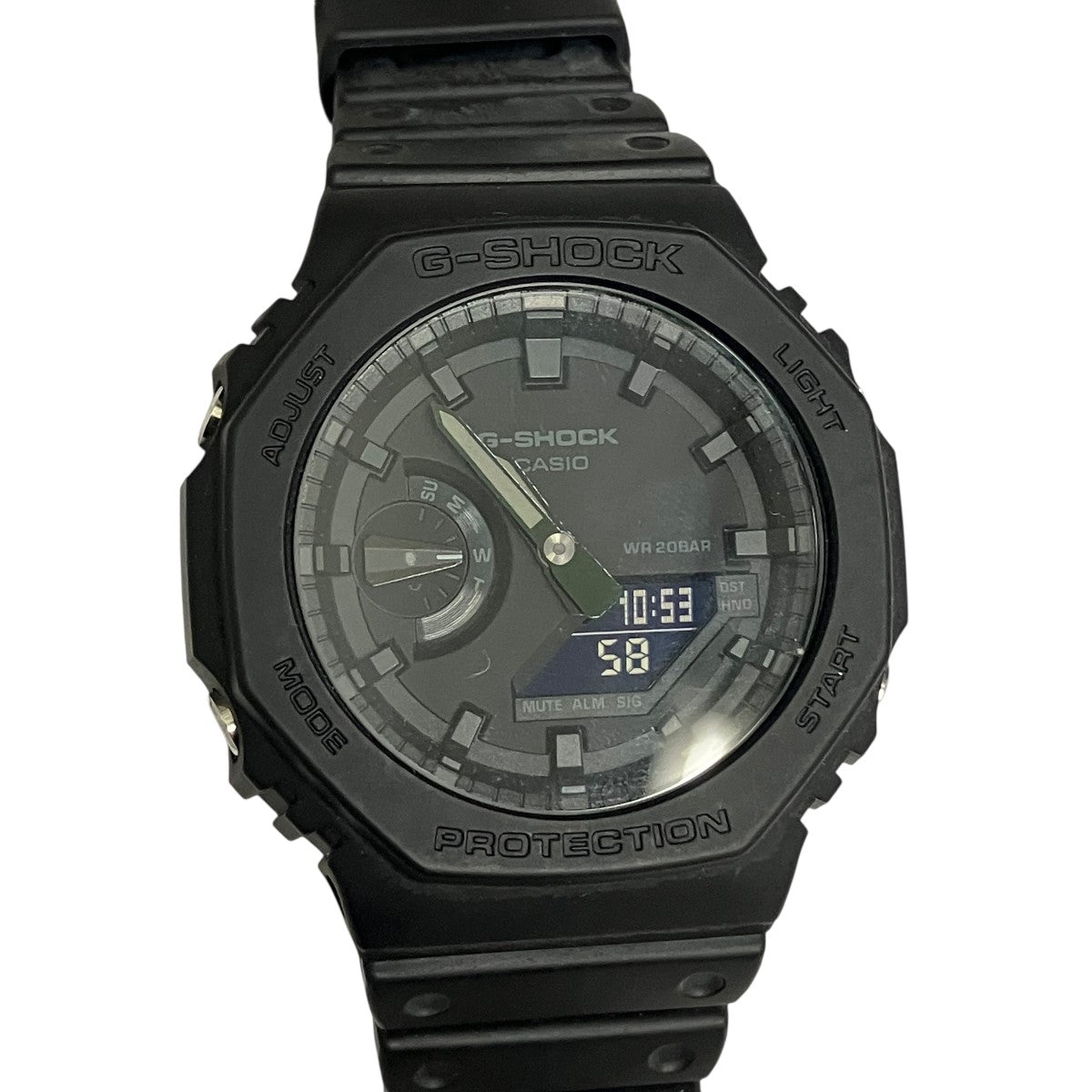 CASIO WATER RESIST BAR20デジアナウォッチGA-2100 古着・中古-2枚目のアイテム画像