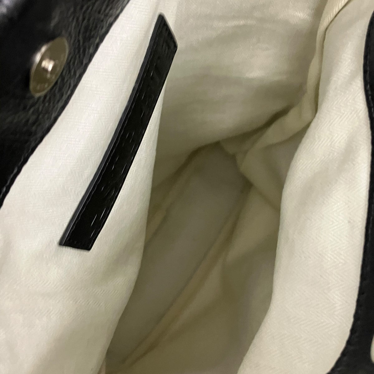 ITTI×ASTRAET VERTICAL DRAW2wayレザーバッグ 古着・中古-6枚目のアイテム画像