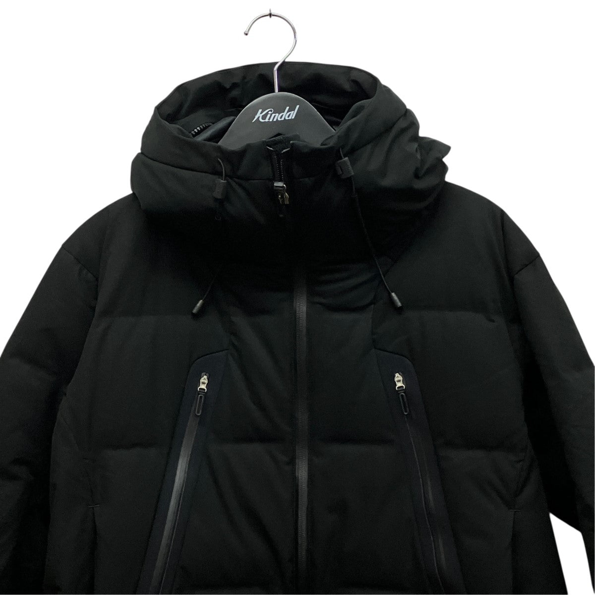 Descente ALLTERRAIN SOFT SHELL JACKET CREASダウンジャケットDXG2678WBY 古着・中古-4枚目のアイテム画像