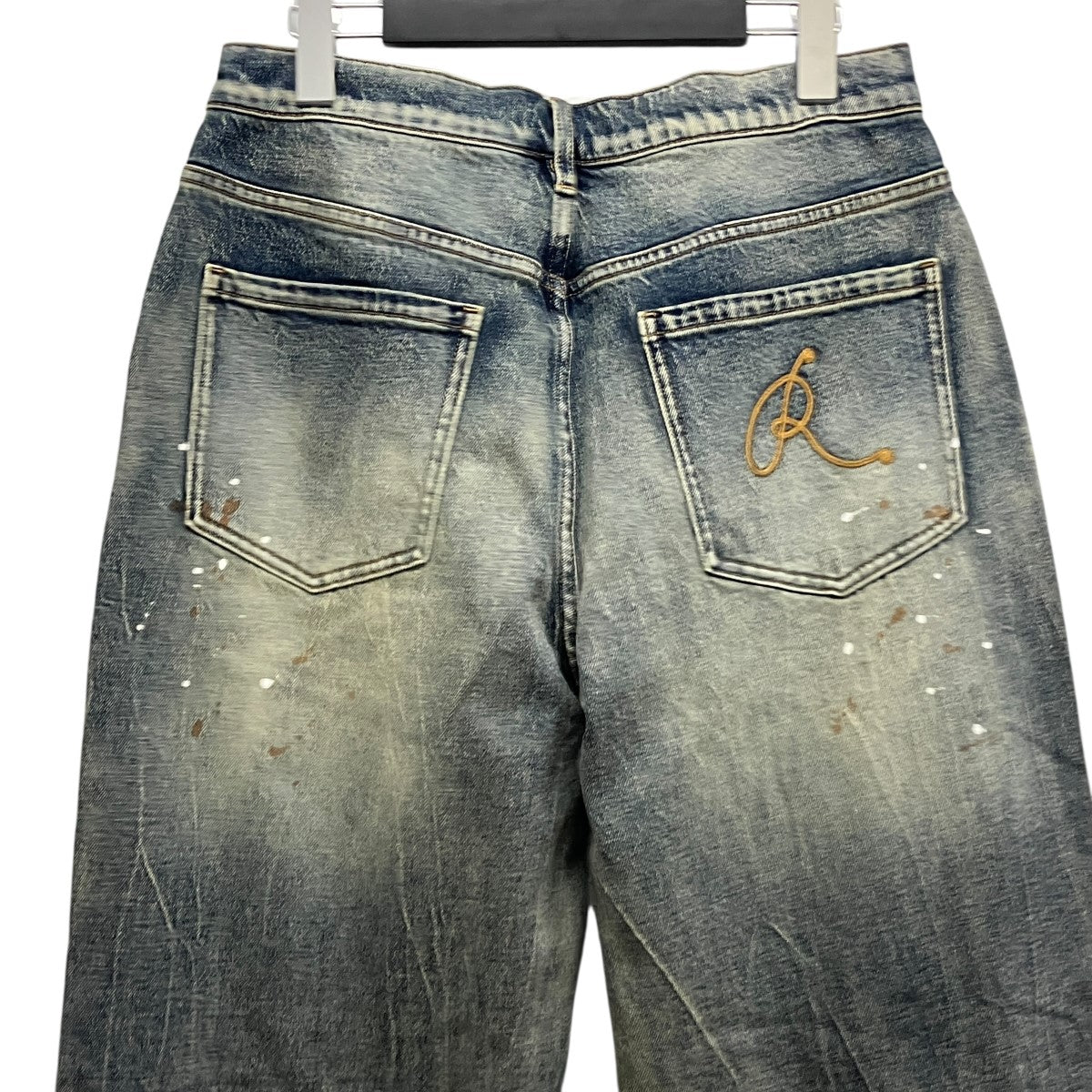 ROCK STEADY 25SSダメージ加工デニムパンツ 古着・中古-4枚目のアイテム画像