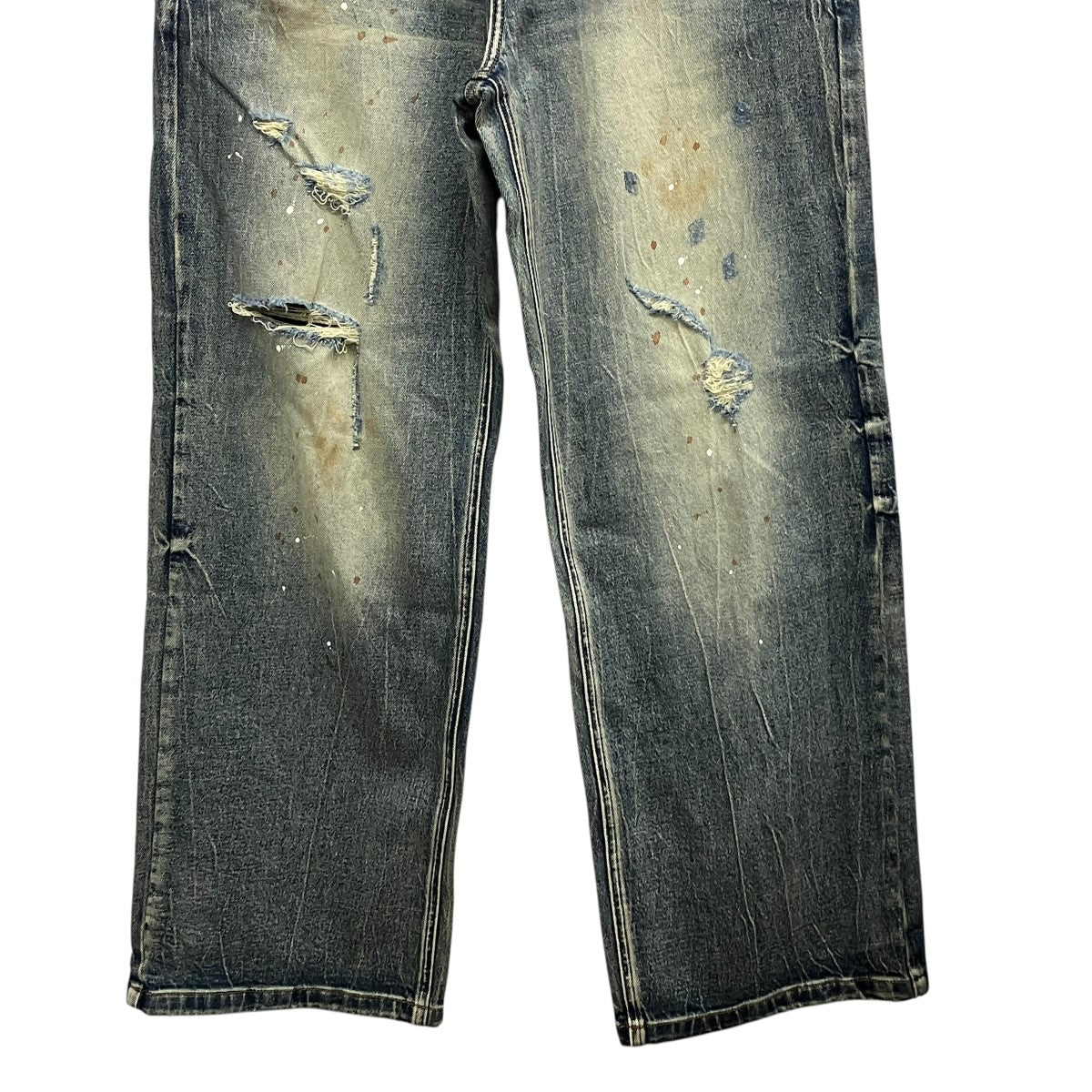 ROCK STEADY 25SSダメージ加工デニムパンツ 古着・中古-5枚目のアイテム画像