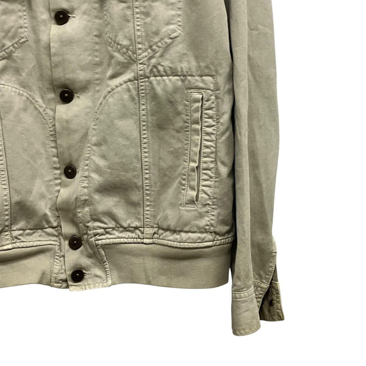 DOLCE ＆ GABBANA 03SSリブコットンジャケットSDS04 古着・中古-4枚目のアイテム画像