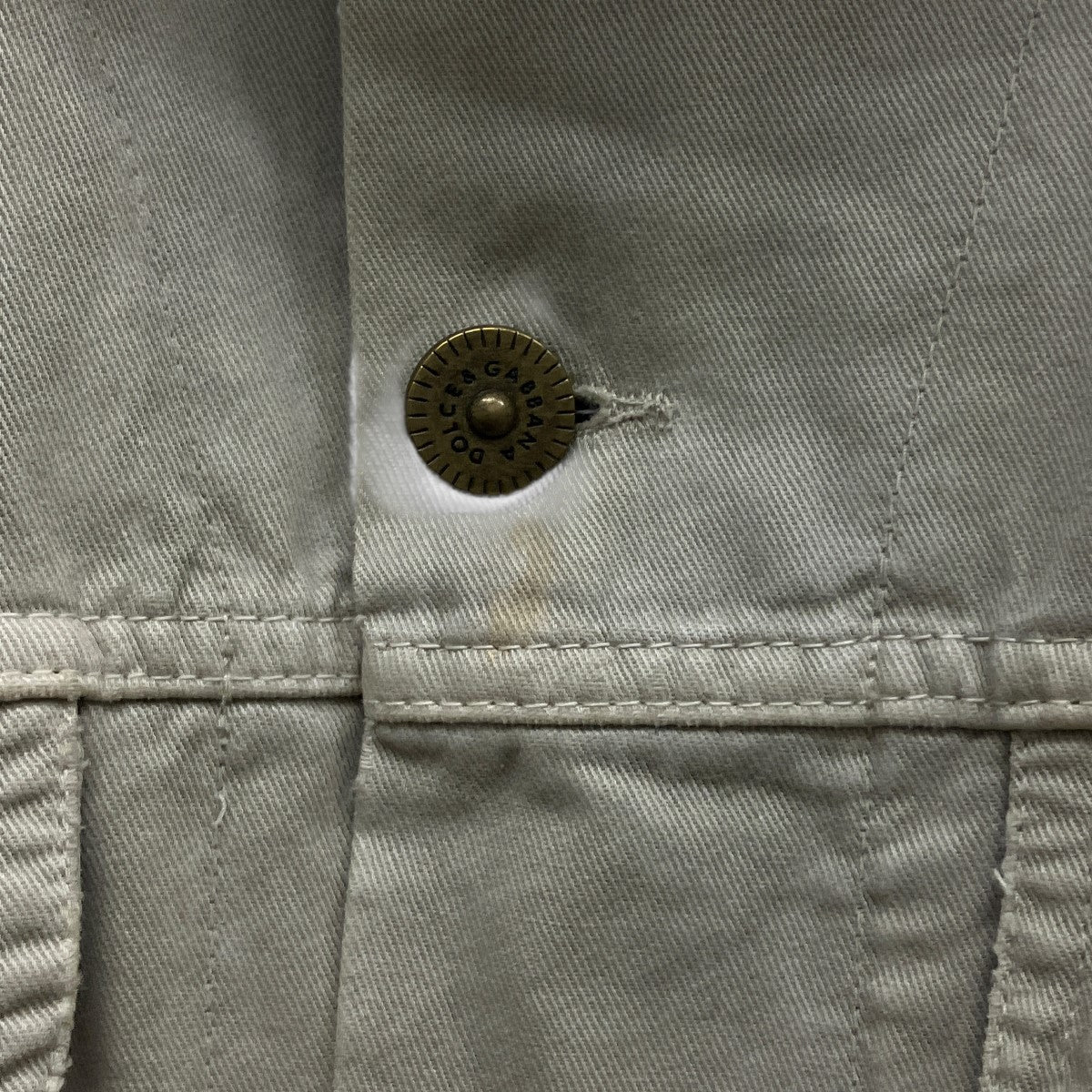 DOLCE ＆ GABBANA 03SSリブコットンジャケットSDS04 古着・中古-8枚目のアイテム画像