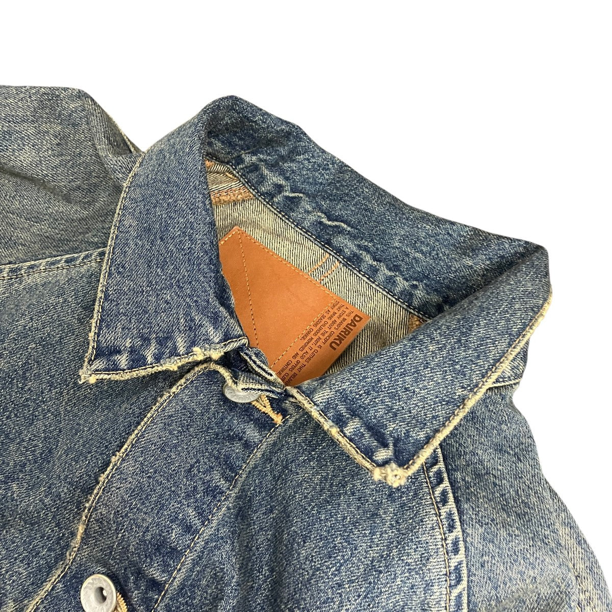 DAIRIKU 26SSVintage Wash Big Sleeve Denim Jacketデニムジャケット26SS D14 古着・中古-5枚目のアイテム画像